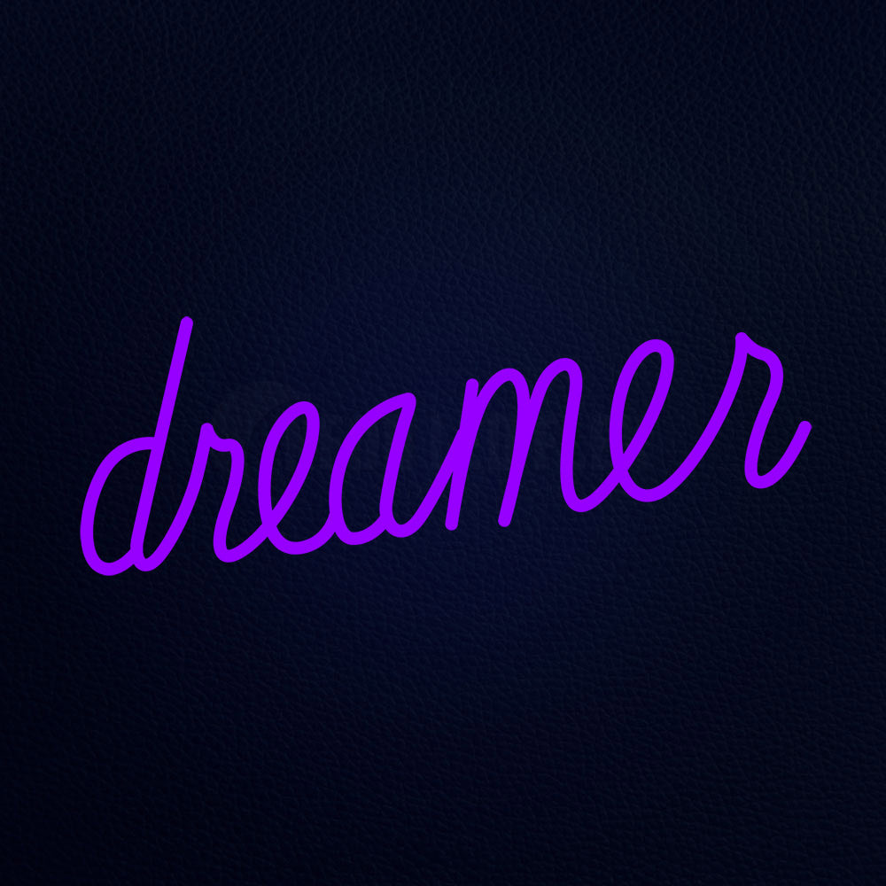 Dreamer 24" x 10" LED Neon Sign