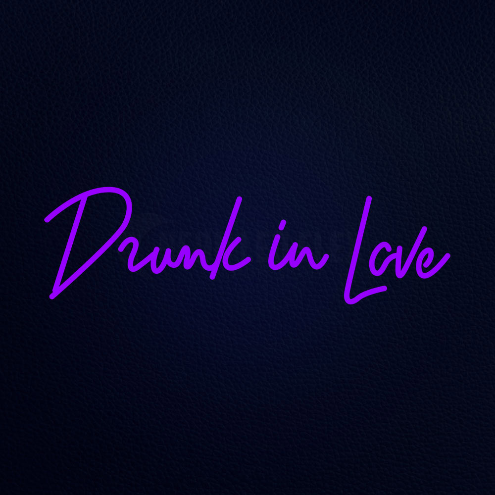 Drunk In Love 32" x 13" LED Neon Sign