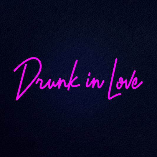 Drunk In Love 32" x 13" LED Neon Sign
