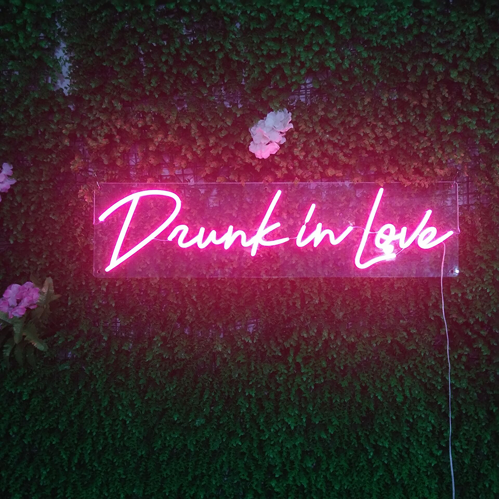 Drunk In Love 32" x 8" LED Neon Sign