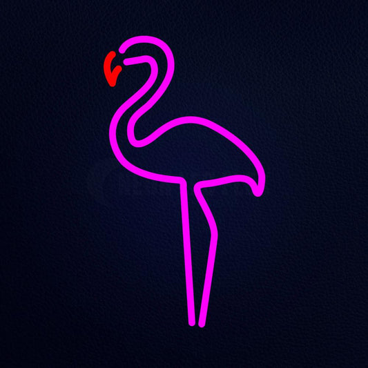 Flamingo 11" x 19" LED Neon Sign