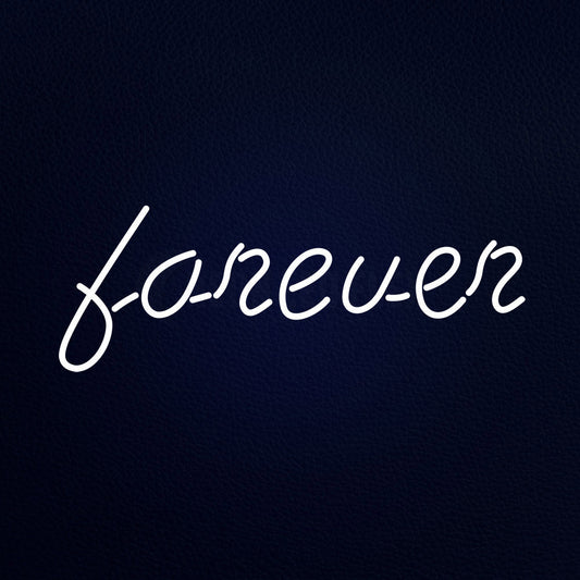 Forever 32" x 13" LED Neon Sign