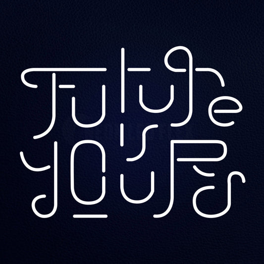 Future Is Yours 31" x 24" LED Neon Sign