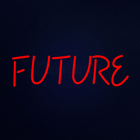 Future 24" x 10" LED Neon Sign