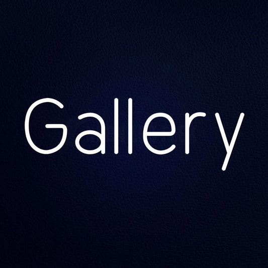 Gallery 10" x 24" LED Neon Sign