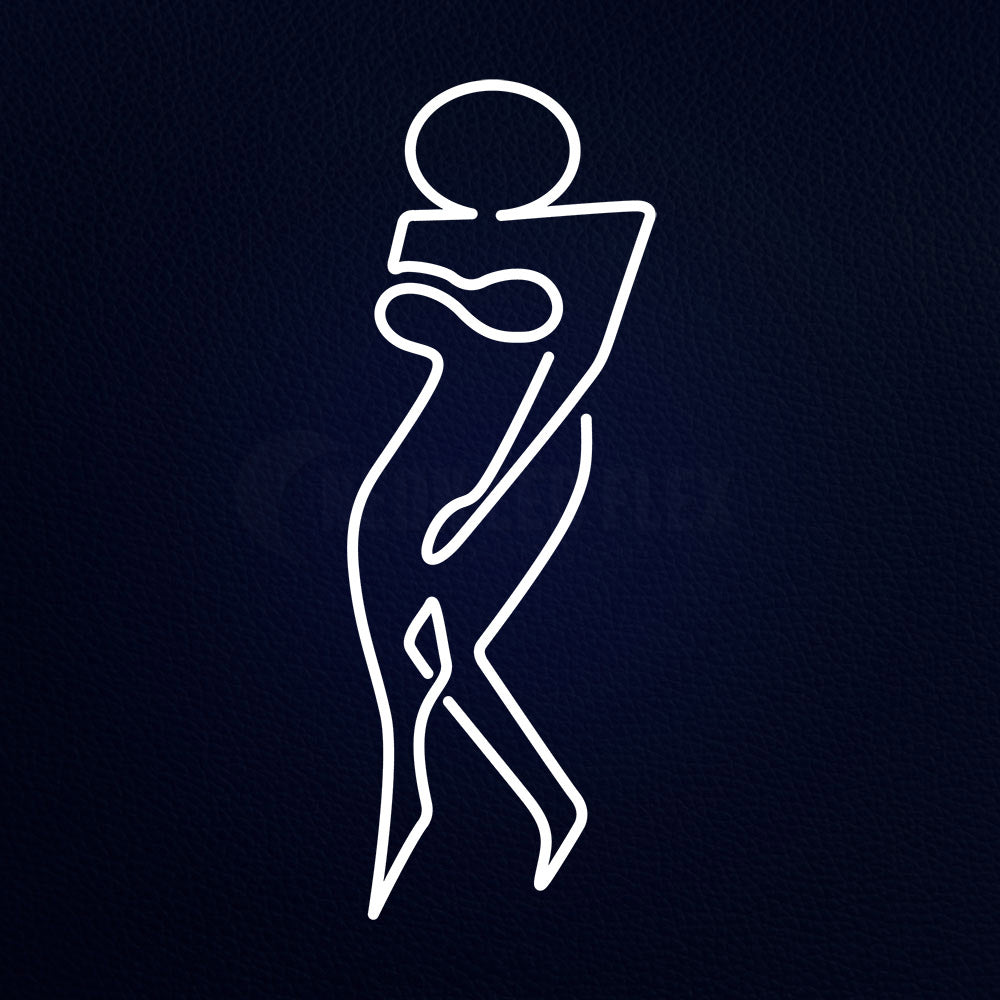 Girl 32" x 13" LED Neon Sign