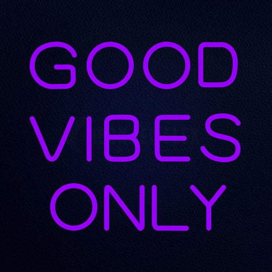 Good Good Only 19" x 17" LED Neon Sign