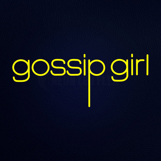 Gossip Girl 32" x 13" LED Neon Sign