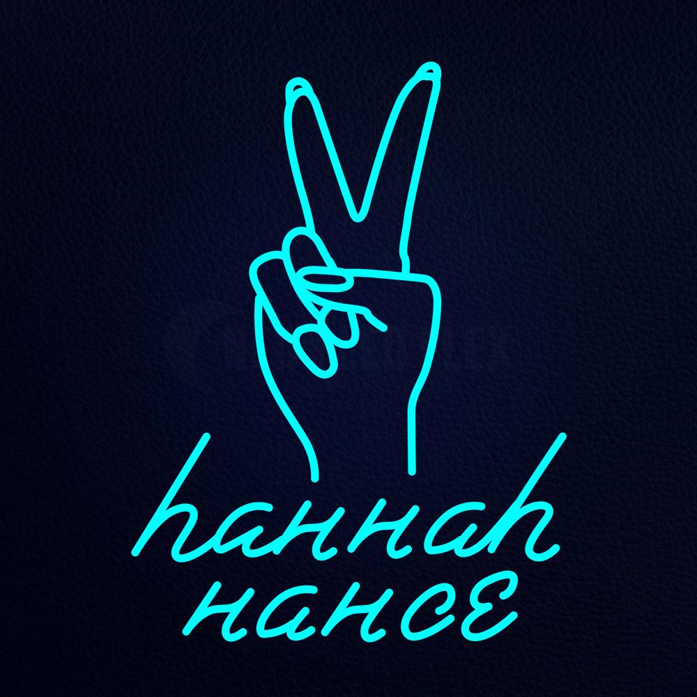 Hannah Nance 24" x 31" LED Neon Sign
