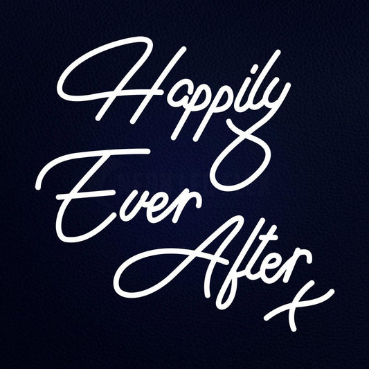 Happily Ever Alter X 24" x 24" LED Neon Sign