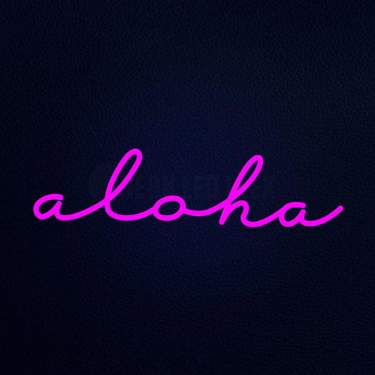 Hawaii 24" x 8" LED Neon Sign