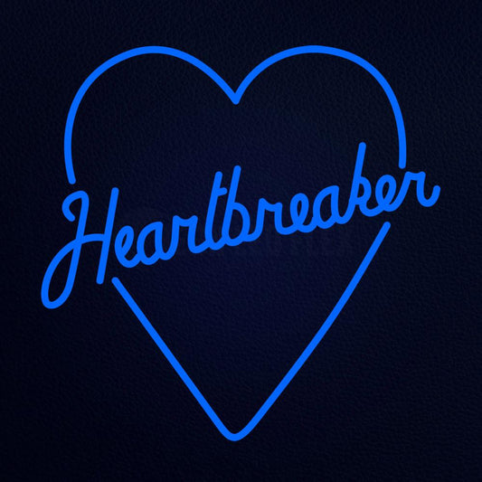 Heart Breaker 24" x 24" LED Neon Sign