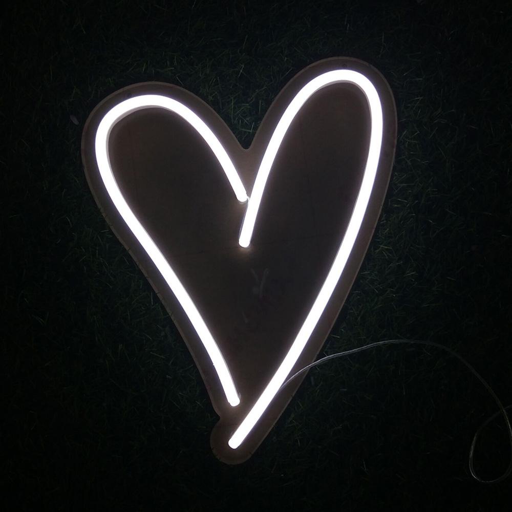 Heart 10" x 13" LED Neon Sign