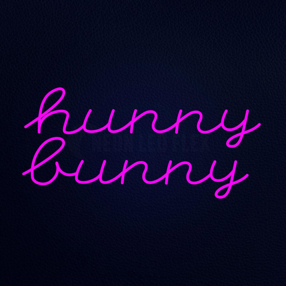 Hunny Bunny 37" x 20" LED Neon Sign
