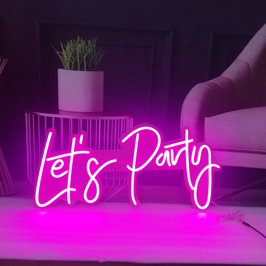 Lets Party 22" x 10" LED Neon Sign