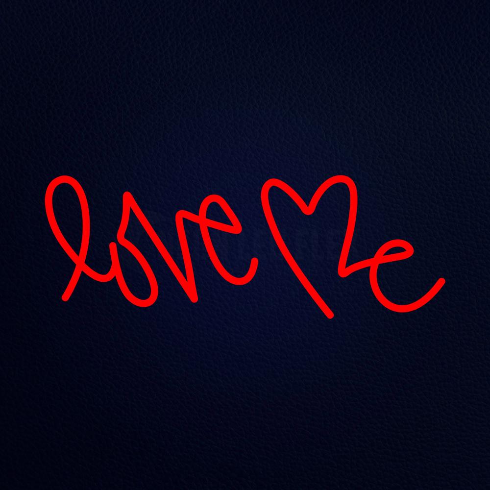 Love Me 24" x 10" LED Neon Sign