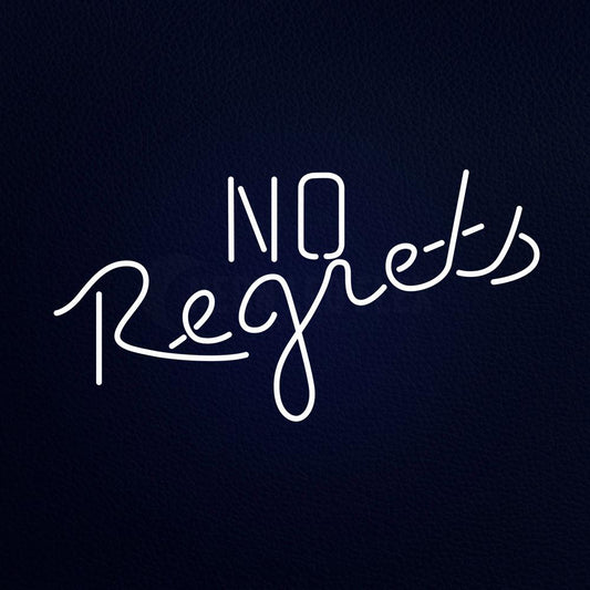 No Regents 37" x 20" LED Neon Sign