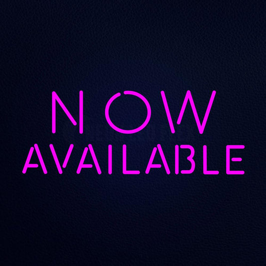 Now Available 24" x 10" LED Neon Sign