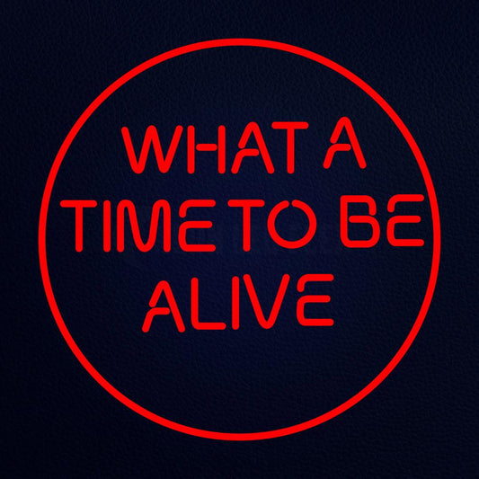 Now or Never 24" x 24" LED Neon Sign