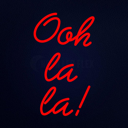 Ooh La La 12" x 19" LED Neon Sign
