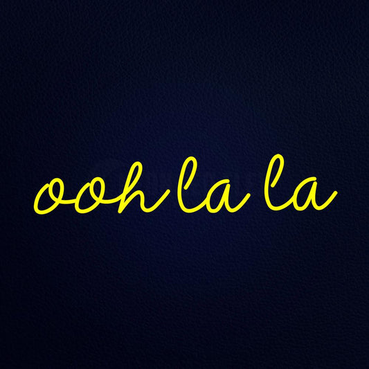 Ooh La La 32" x 8" LED Neon Sign