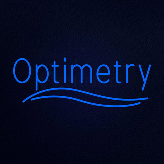 Optometry 13" x 32" LED Neon Sign