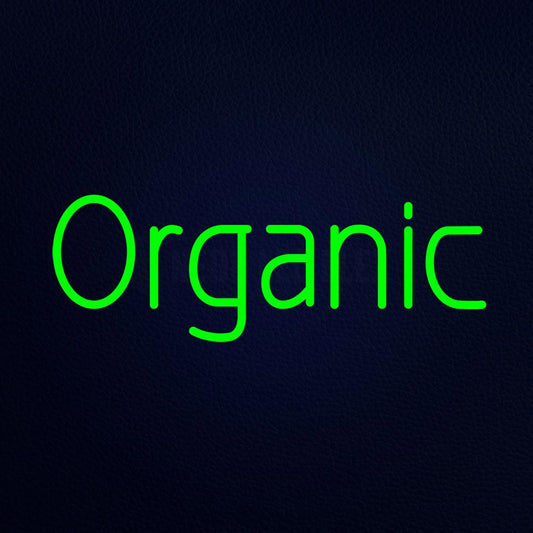 Organic 24" x 10" LED Neon Sign
