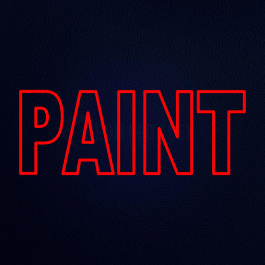 Paint 13" x 32" LED Neon Sign