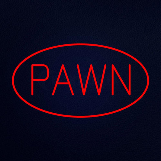 Pawn 17" x 30" LED Neon Sign