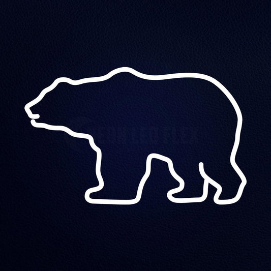 Polar Bear Sea 19" x 12" LED Neon Sign