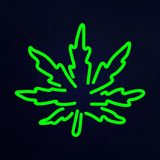 Pot Leaf 18" x 16" LED Neon Sign