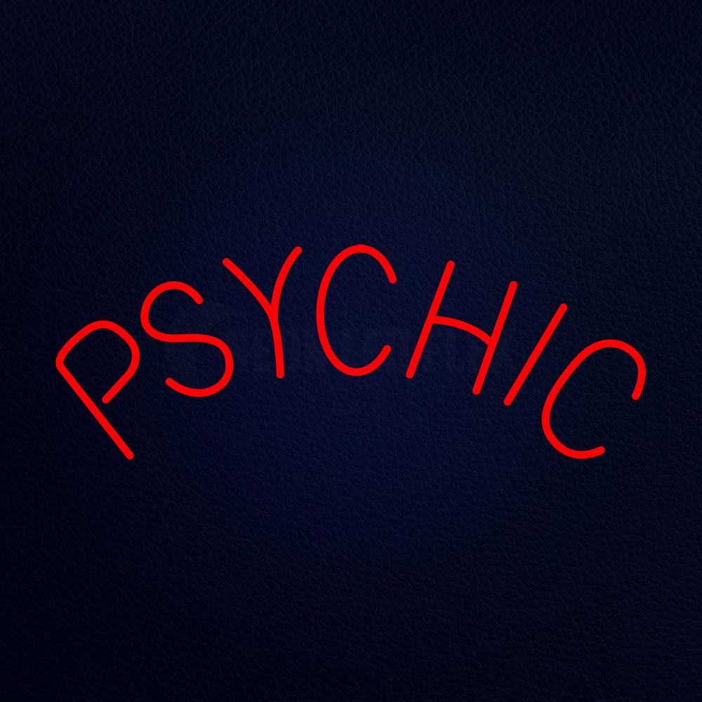 Psychic 13" x 32" LED Neon Sign