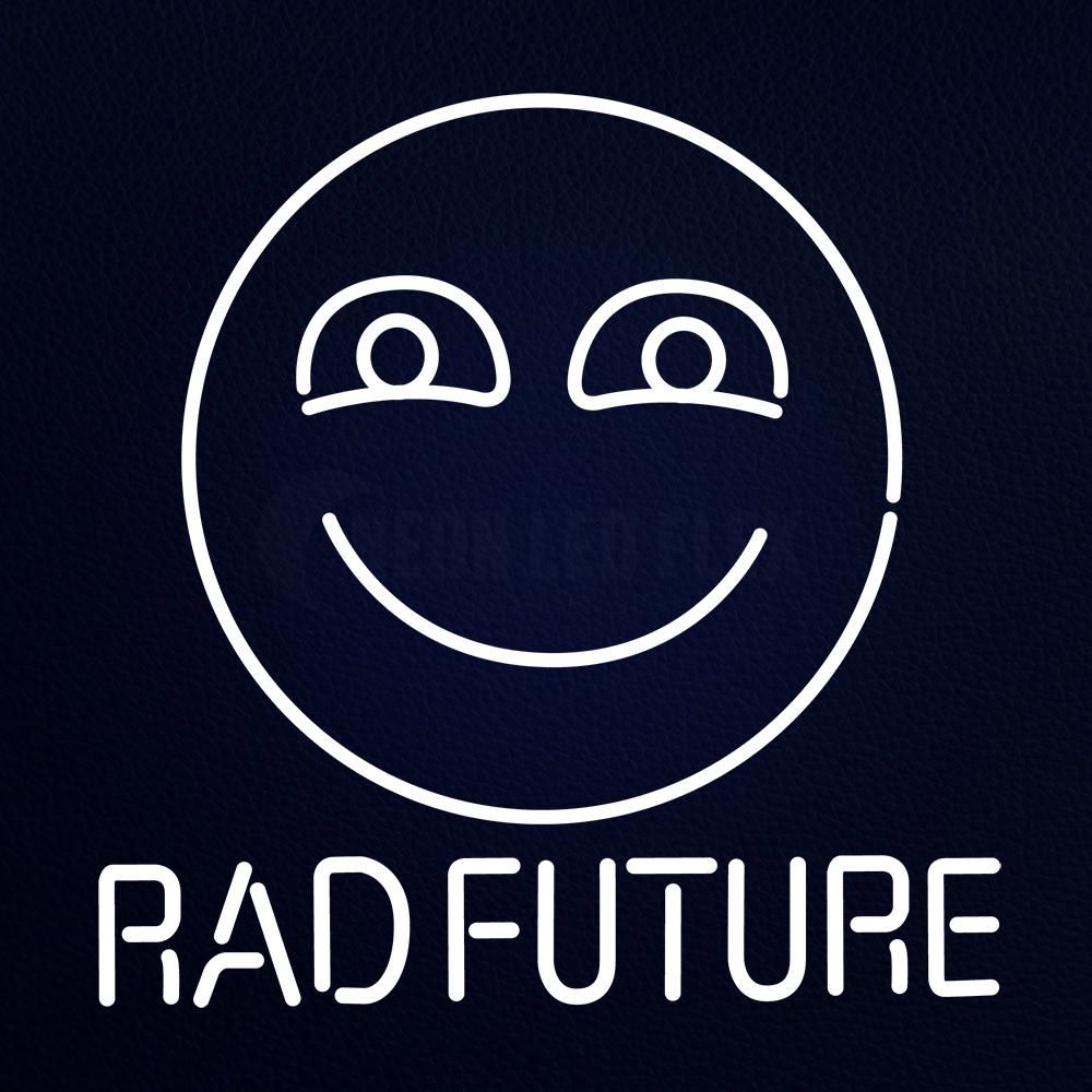 Rad Future 24" x 24" LED Neon Sign
