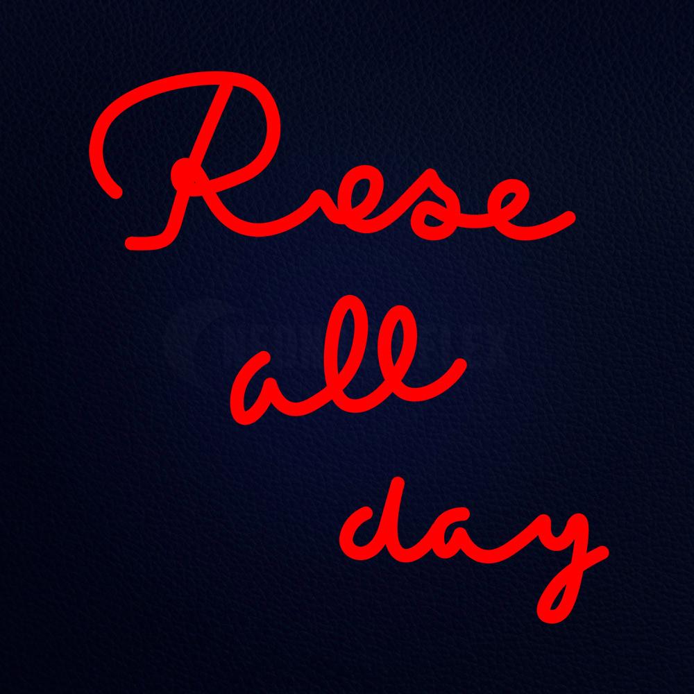 Rose All Day 18" x 17" LED Neon Sign