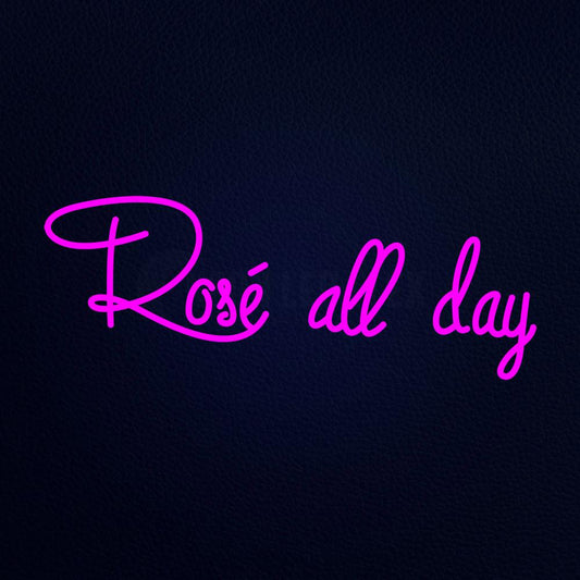 Rose All Day 32" x 13" LED Neon Sign