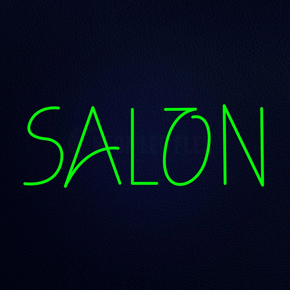 Salon 13" x 32" LED Neon Sign