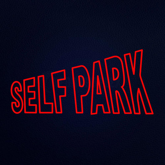 Self Park 20" x 37" LED Neon Sign