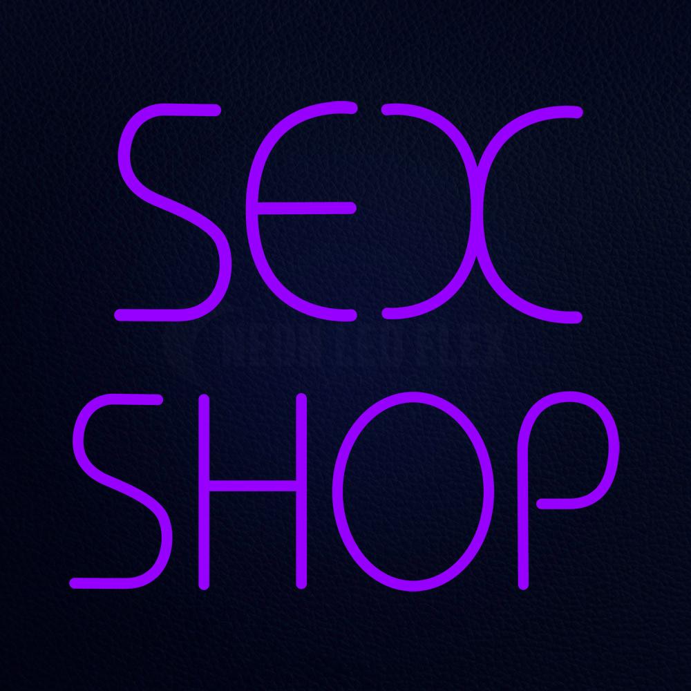Sex Shop 20" x 18" LED Neon Sign