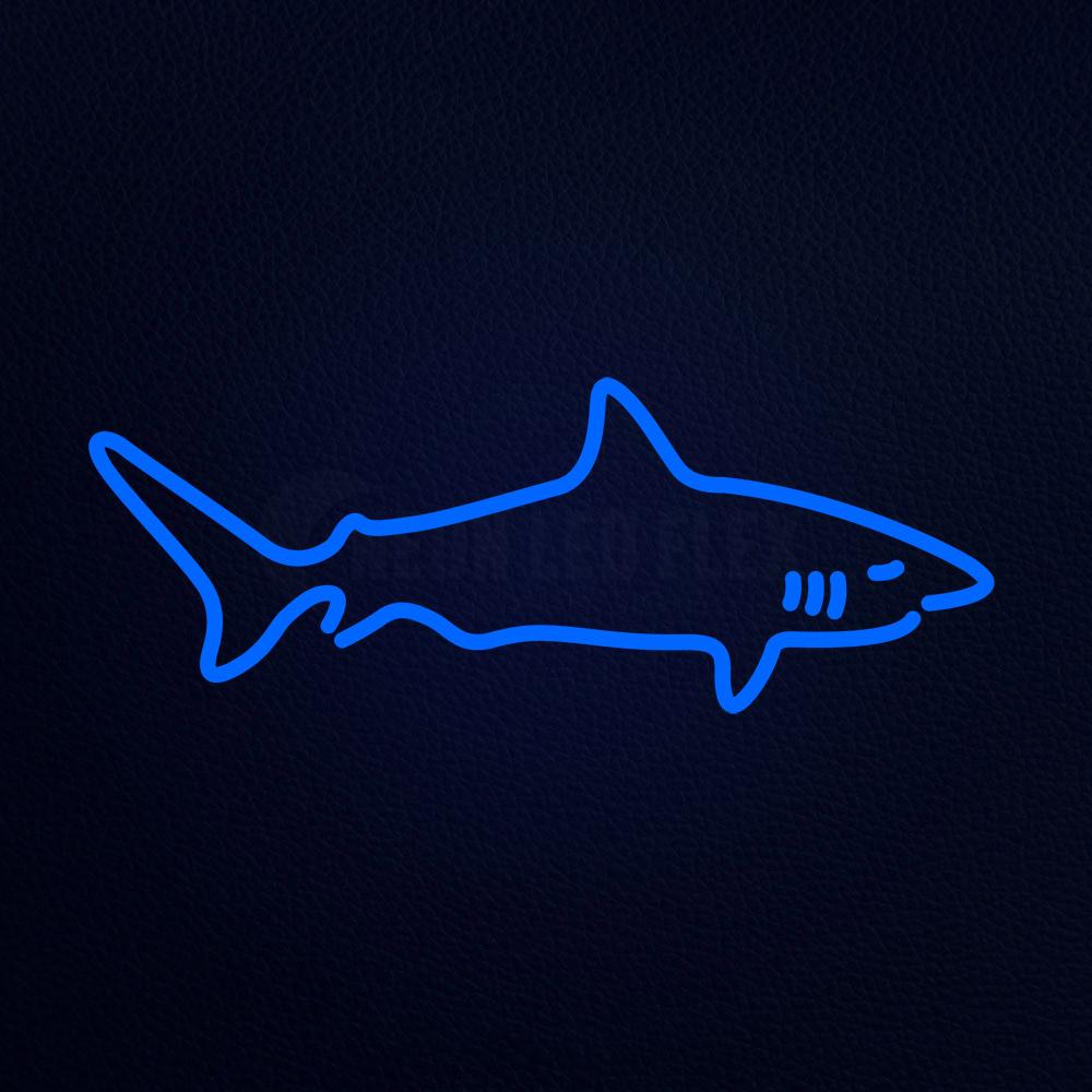 Shark 24" x 10" LED Neon Sign