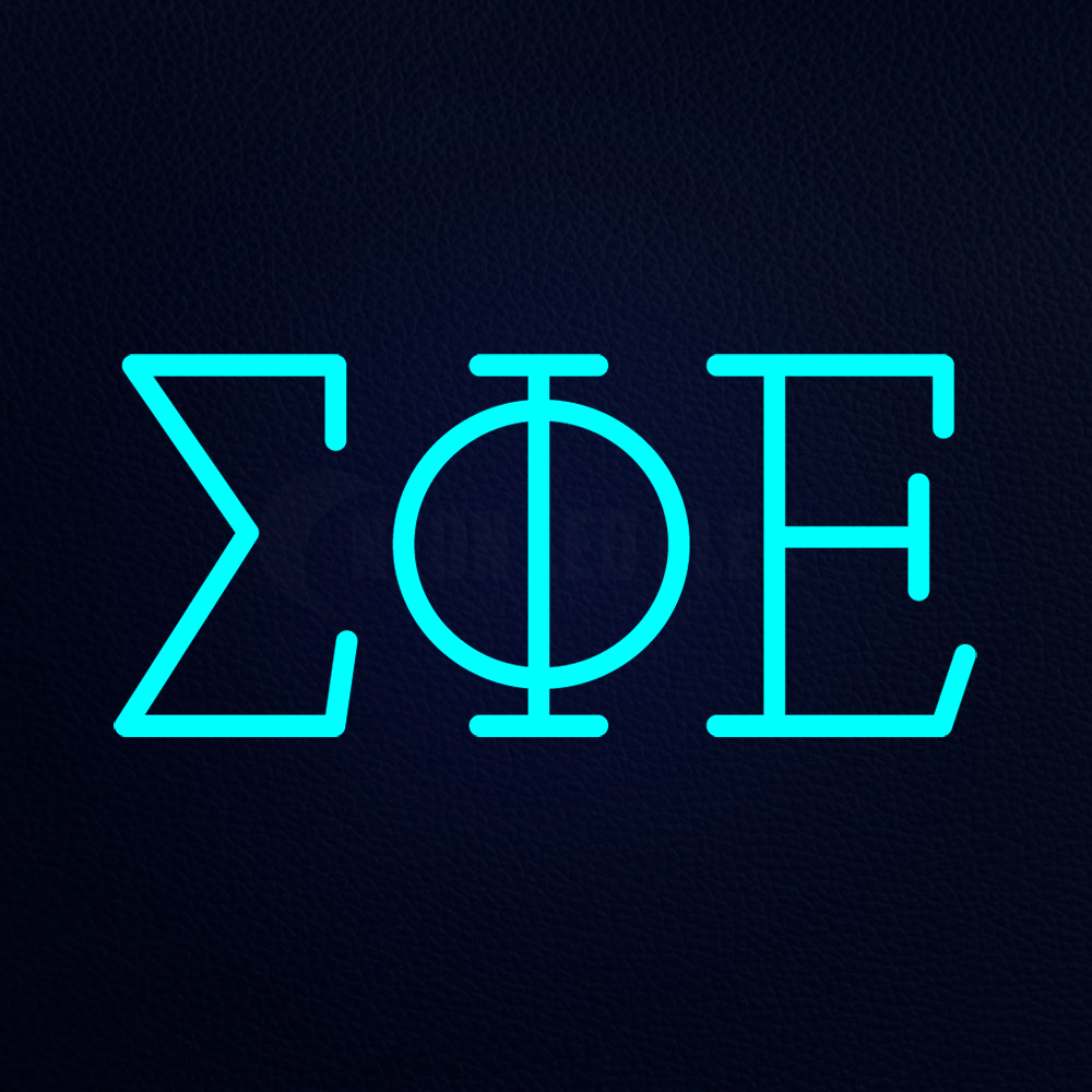 Sigma Phi Epsilon 13" x 7" LED Neon Sign
