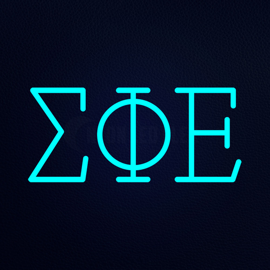 Sigma Phi Epsilon 13" x 7" LED Neon Sign
