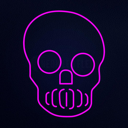 Skull 31" x 24" LED Neon Sign