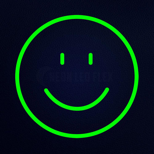 Smile Emoji 14" x 14" LED Neon Sign