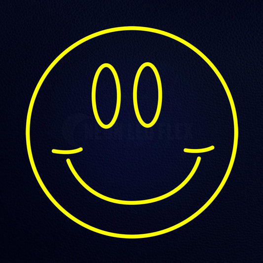 Smile 24" x 24" LED Neon Sign