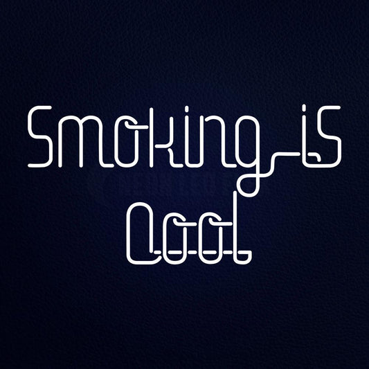 Smoking is Cool Bar 20" x 37" LED Neon Sign