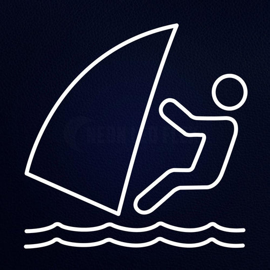 Sports in Sea Icon 24" x 24" LED Neon Sign