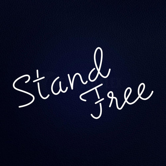 Stand Free 20" x 37" LED Neon Sign
