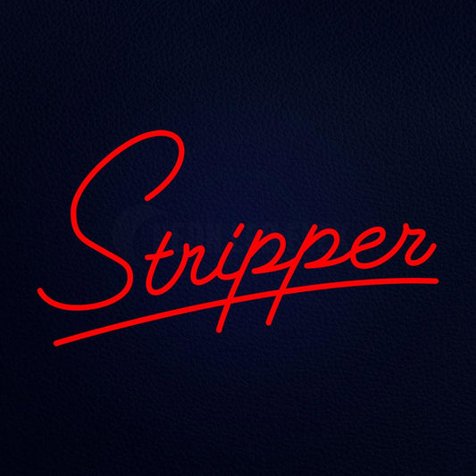 Stripper 30" x 17" LED Neon Sign