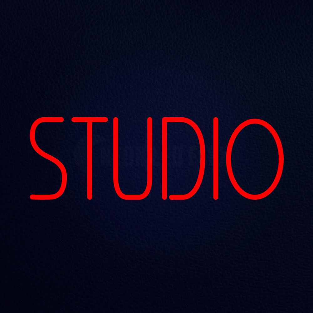 Studio 24" x 10" LED Neon Sign