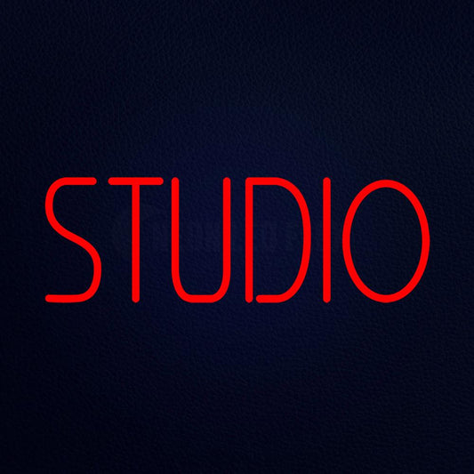 Studio 24" x 10" LED Neon Sign